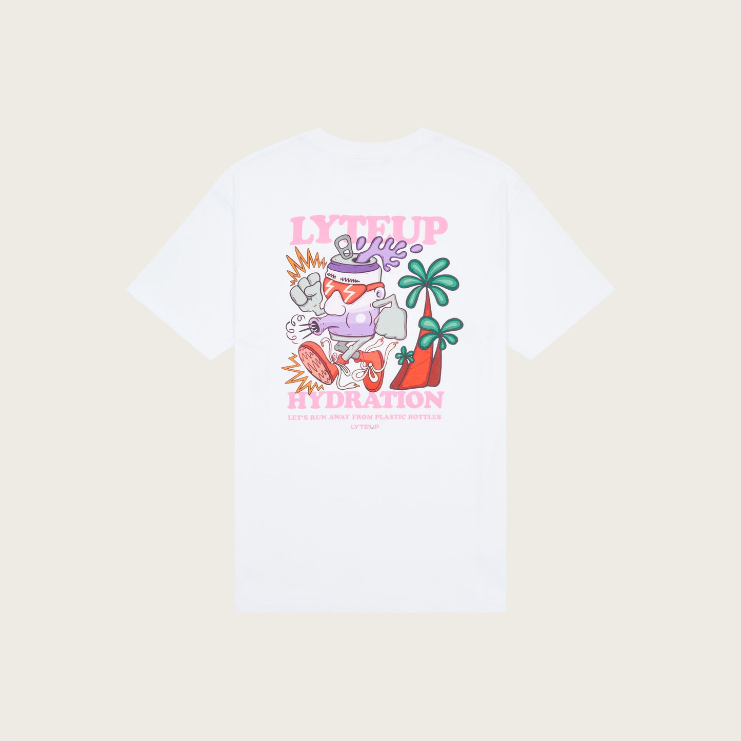 Run Away From Plastic Bottles T-Shirt