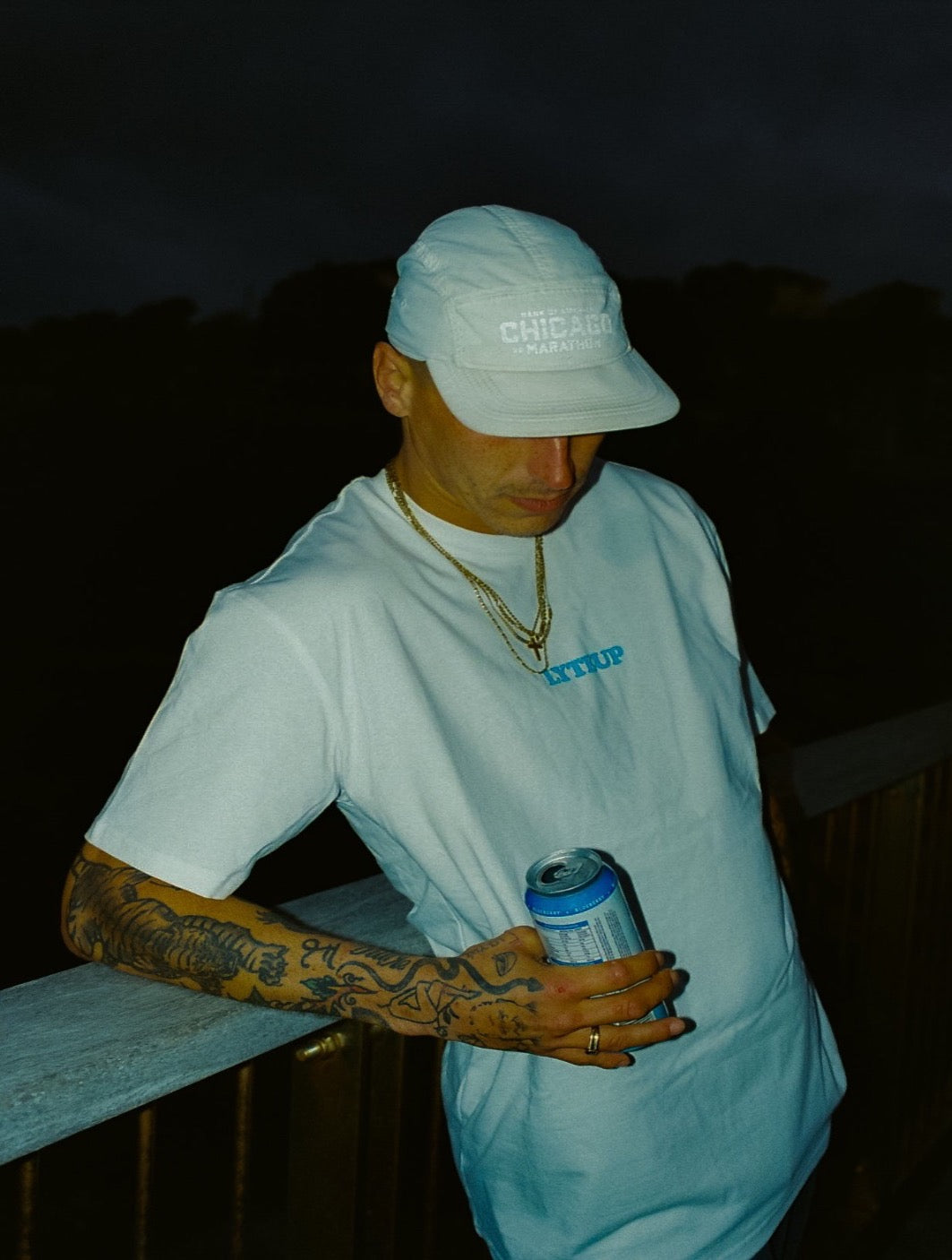 Vitamins & Electrolytes Hydration Beverage T-Shirt - Sky Blue